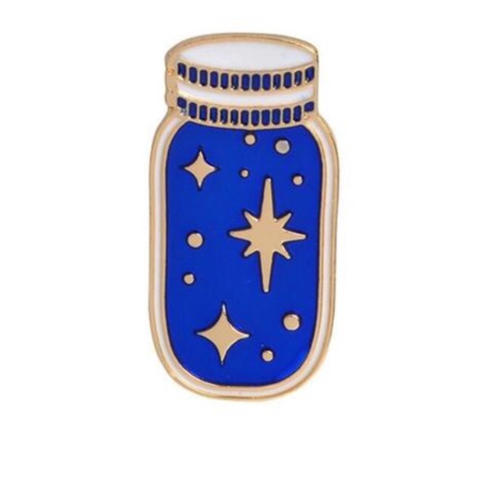 Jar of Stars Pin
